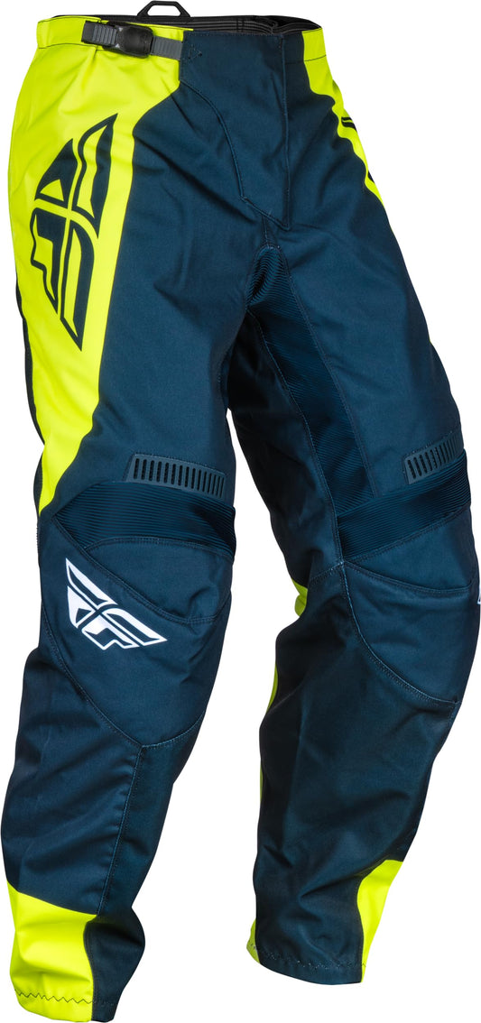 Fly Racing F-16 Men's Pants (Navy/Hi-Vis/White) Size 42