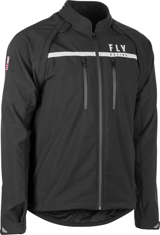 Fly Racing Patrol Jacket (Black) - XL