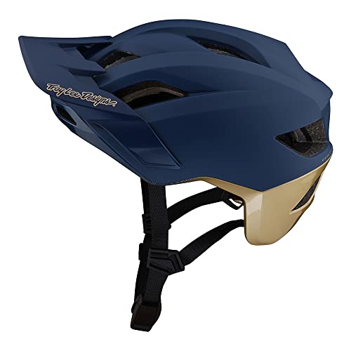 Troy Lee Designs Flowline SE Radian Adult Mountain Bike Helmet MIPS  (Navy/Titanium)