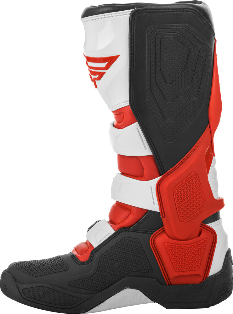 Fly Racing FR5 MX Boots (Red / Black / White) Size 13