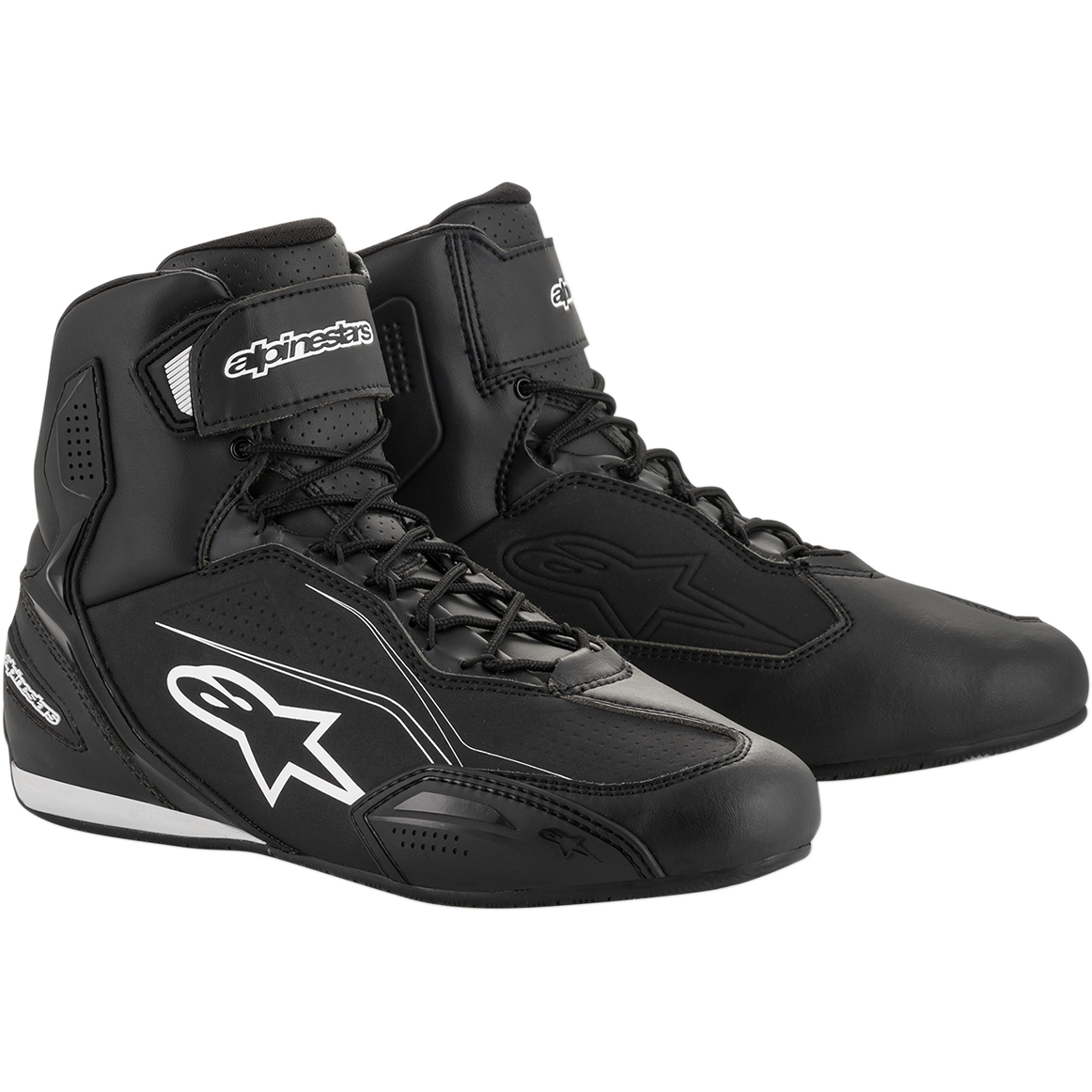 Alpinestars Faster-3 Motorcycle Shoes (Black)