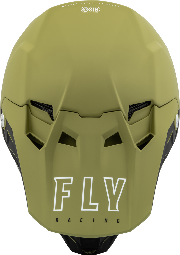 Fly Racing Formula CC Driver Helmet (Matte Olive Green / Black)