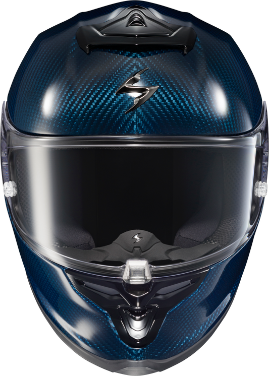 Scorpion EXO R1 Air Full Face Helmet Carbon Blue XS