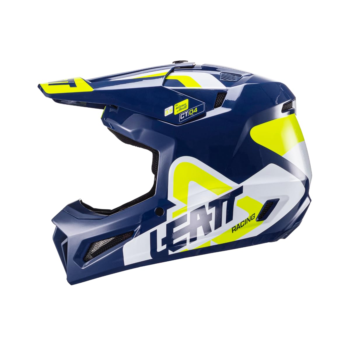 Leatt Helmet Moto 3.5 Jr V24 Blue - Large 53-54cm