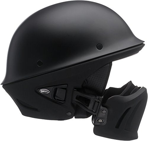 Bell Rogue Half Size Motorcycle Helmet (Solid Matte Black, Small)