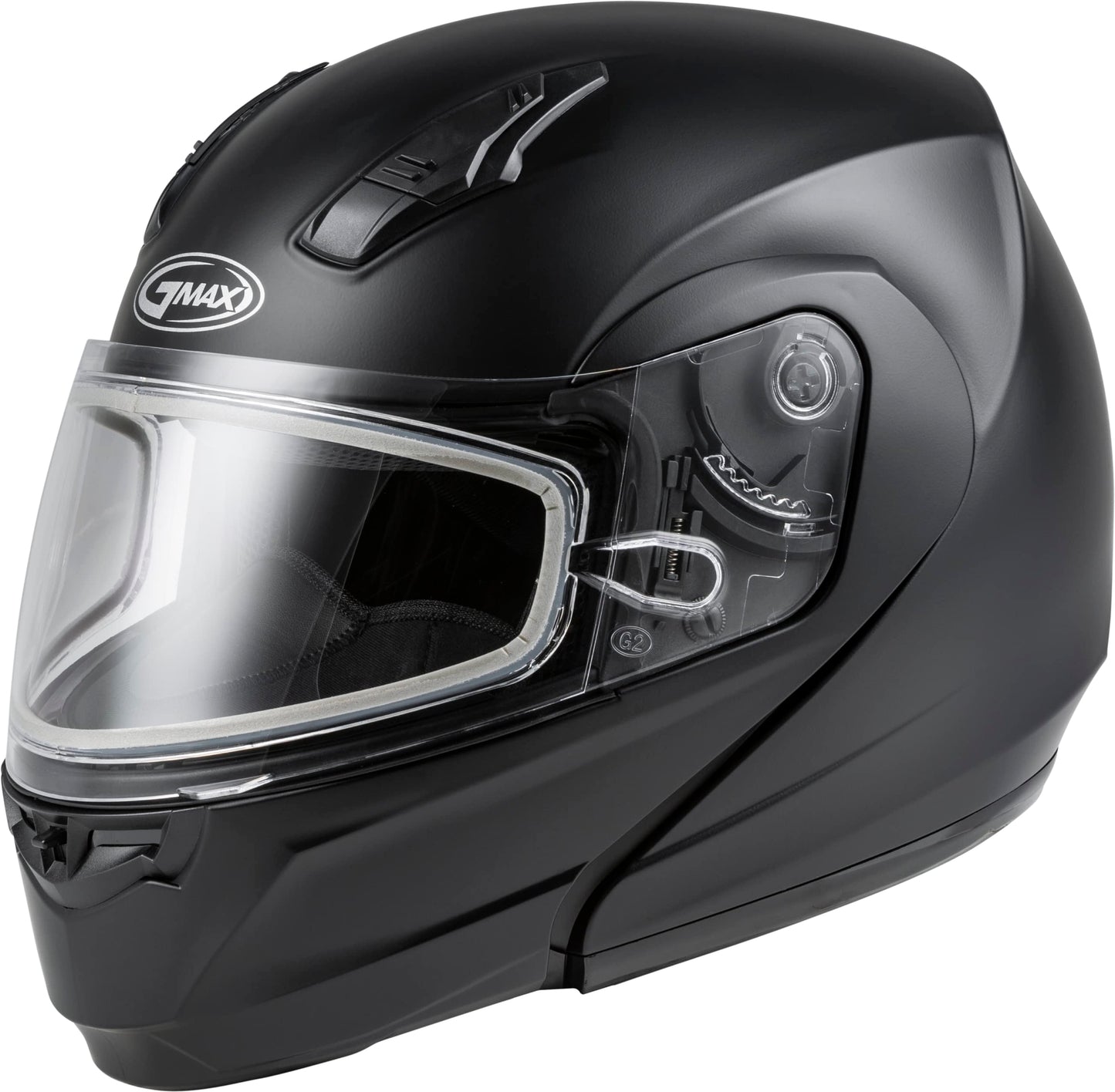 GMAX MD-04S Modular Snow Helmet w/ Dual Lens Shield (Matte Black)