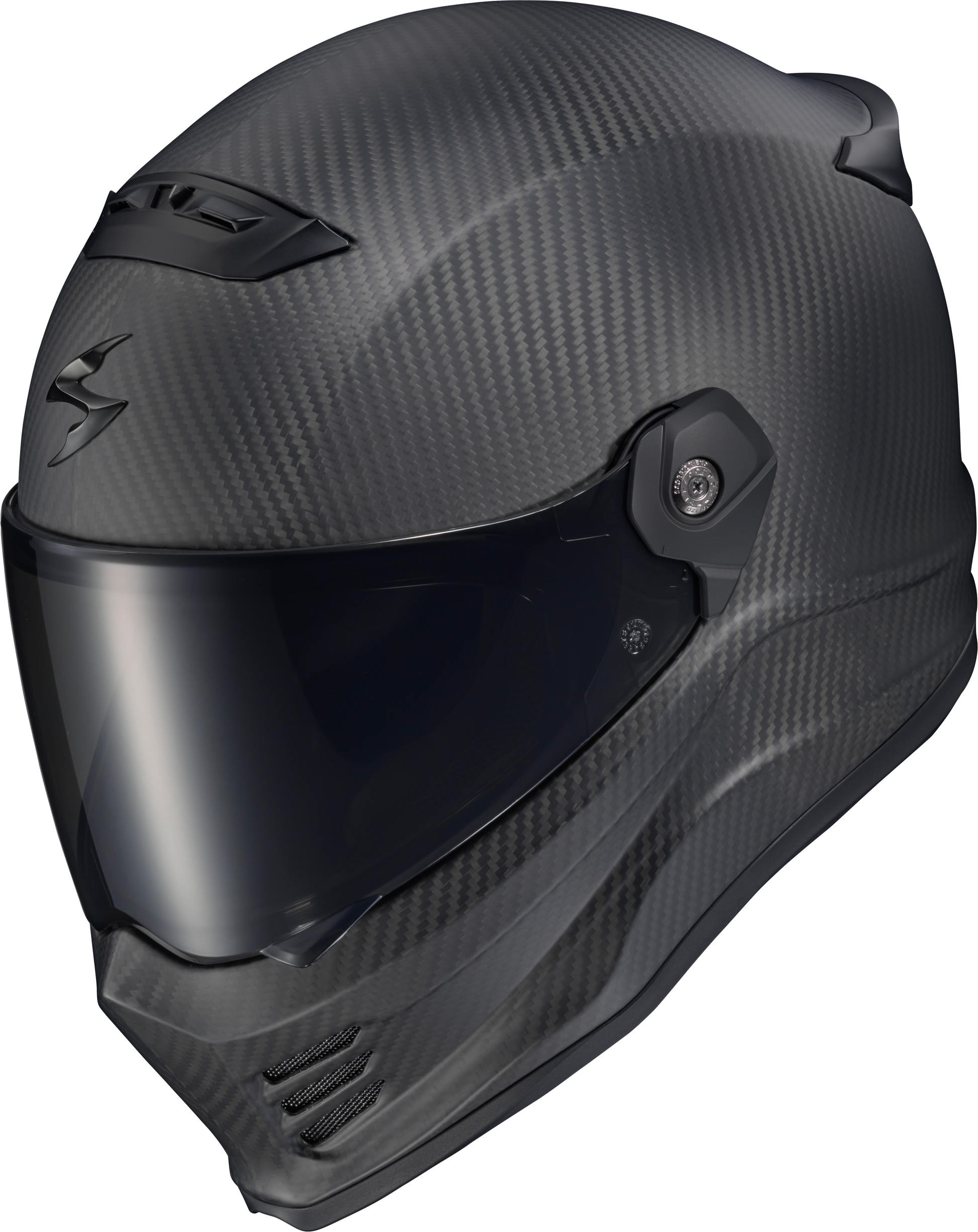 Covert Fx Carbon Full Face Helmet Matte Black Sm