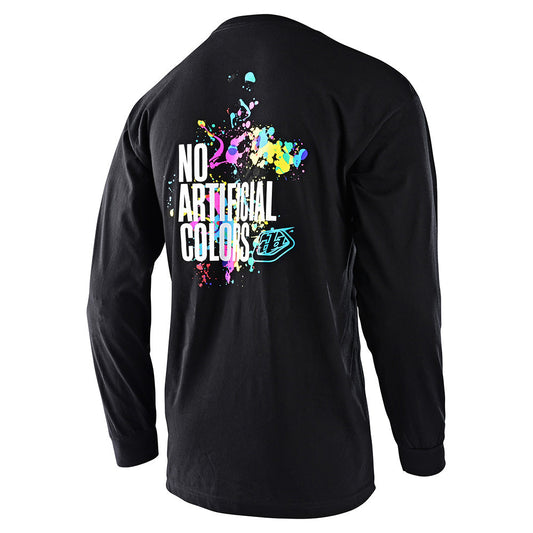 Troy Lee Designs Long Sleeve Tee No Artificial Colors - 40th Anniversary (Black)