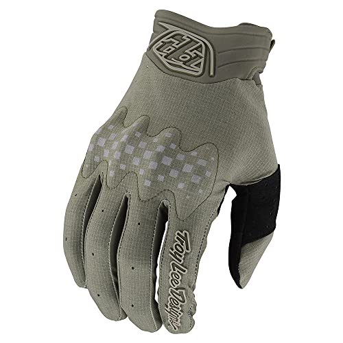 Troy Lee Designs Motocross Motorcycle Dirt Bike Racing Mountain Bicycle Riding Gloves, Gambit Glove (Olive Green, Small)