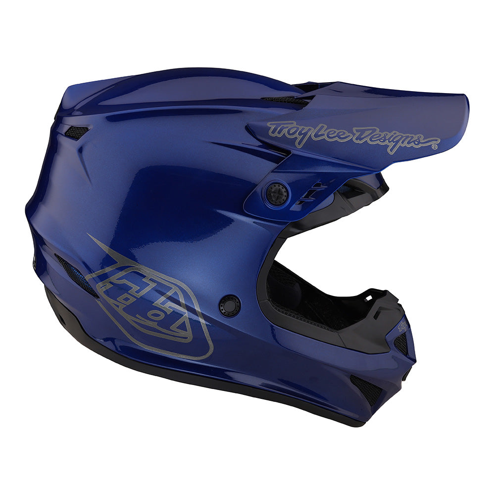 Troy Lee Designs Motorcross GP Helmet Mono Blue