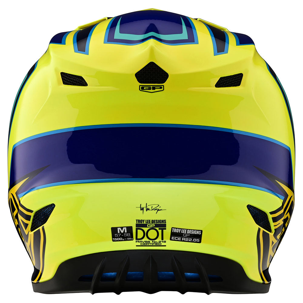 Troy Lee Designs GP Overload Adult Motocross Helmet (Yellow)