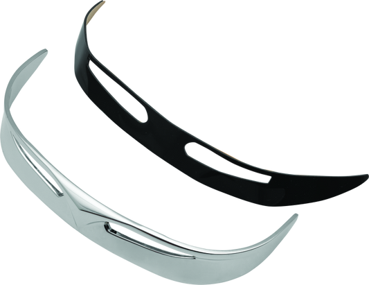 Kuryakyn Fender Tip Front Trailing Edge 90-17 Fat Boy Models Chrome