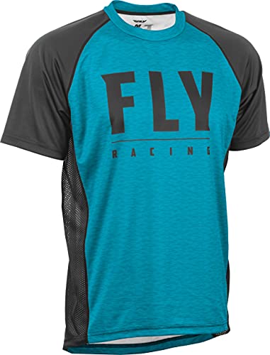 Fly Racing Super D Motocross Jersey (Blue Heather/Black)