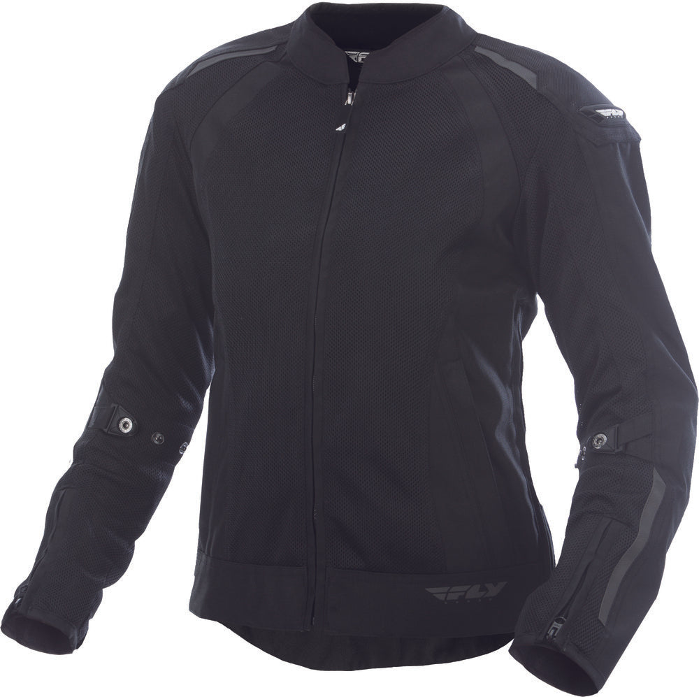 FLY Racing Women's Coolpro Motorcycle Jacket (Black)