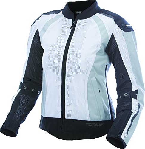 FLY Racing Women's Coolpro Motorcycle Jacket (White/Black)