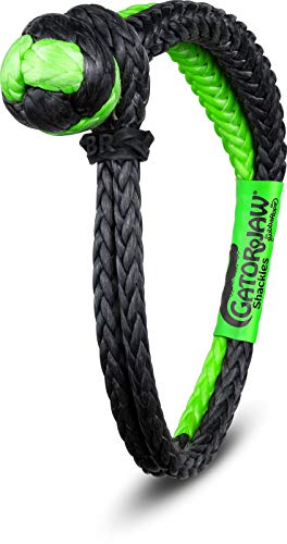 Bubba Rope Gator Jaw 3/8'' Synthetic Shackle 176746NGGB