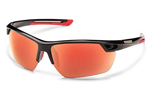 Suncloud Contender Polarized Sunglasses, Black Frame