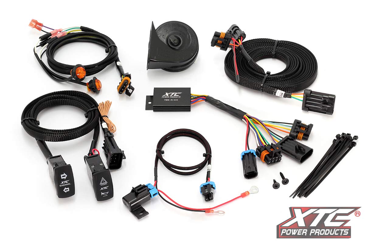 XTC Power Products Self Canceling UTV Turn Signal Kit Compatible for Polaris General 1000 16-18