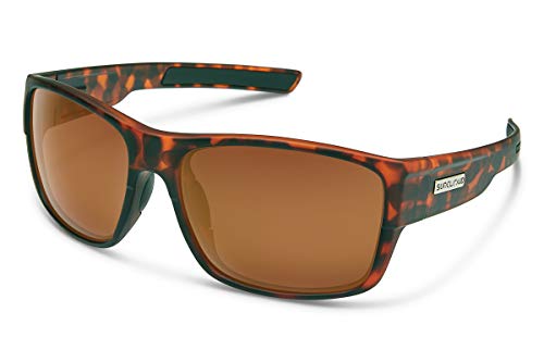 Suncloud Range Polarized Sunglasses, Matte Tortoise / Polarized Brown, One Size