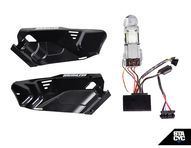 StaCyc Brushless Motor/Esc Upgrade Kit -Includes Vented Side Panels