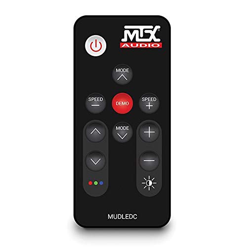 MTX MUDLEDC LED Remote Control and Harness for RGB LED Enabled Devices